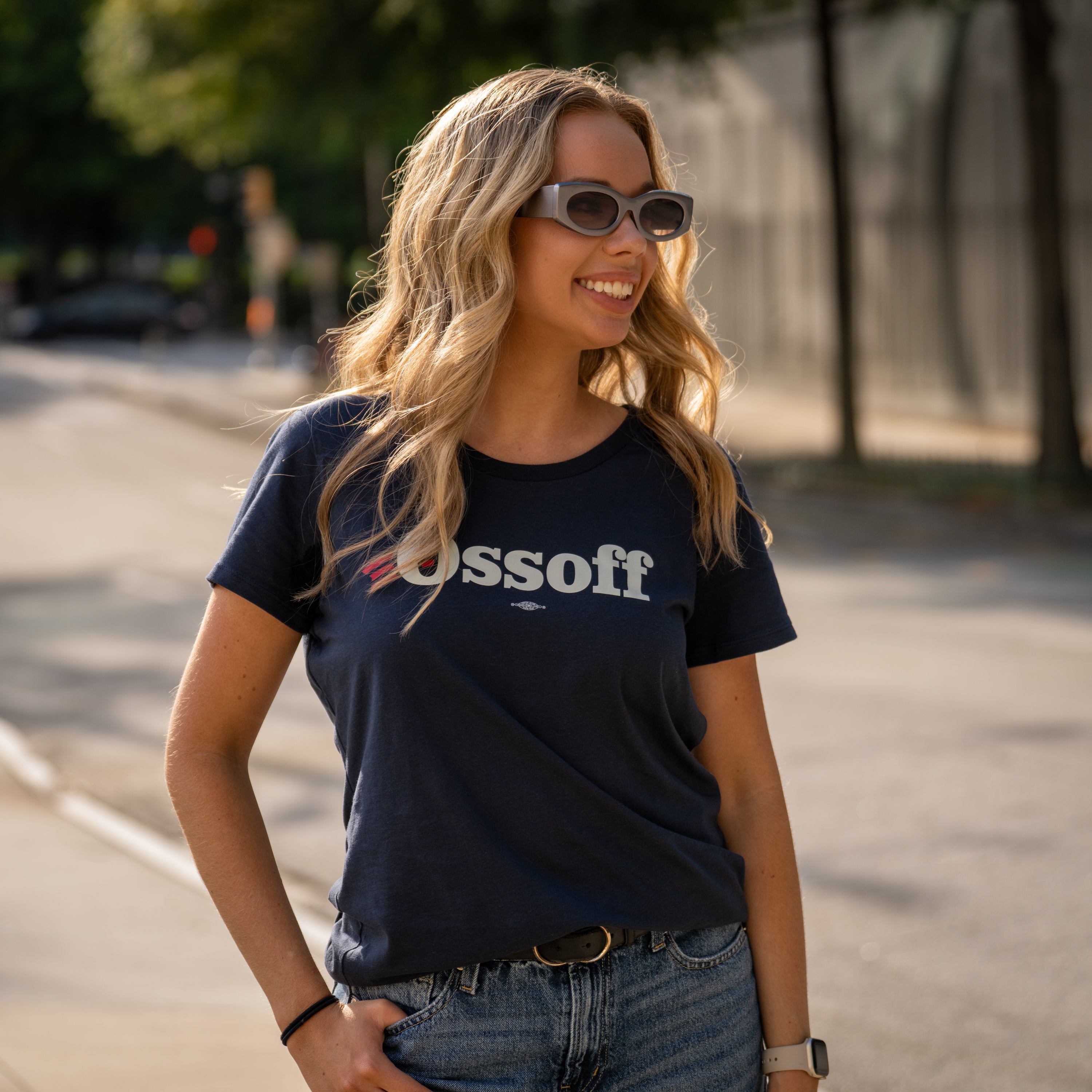 Classic Logo Tee - Navy