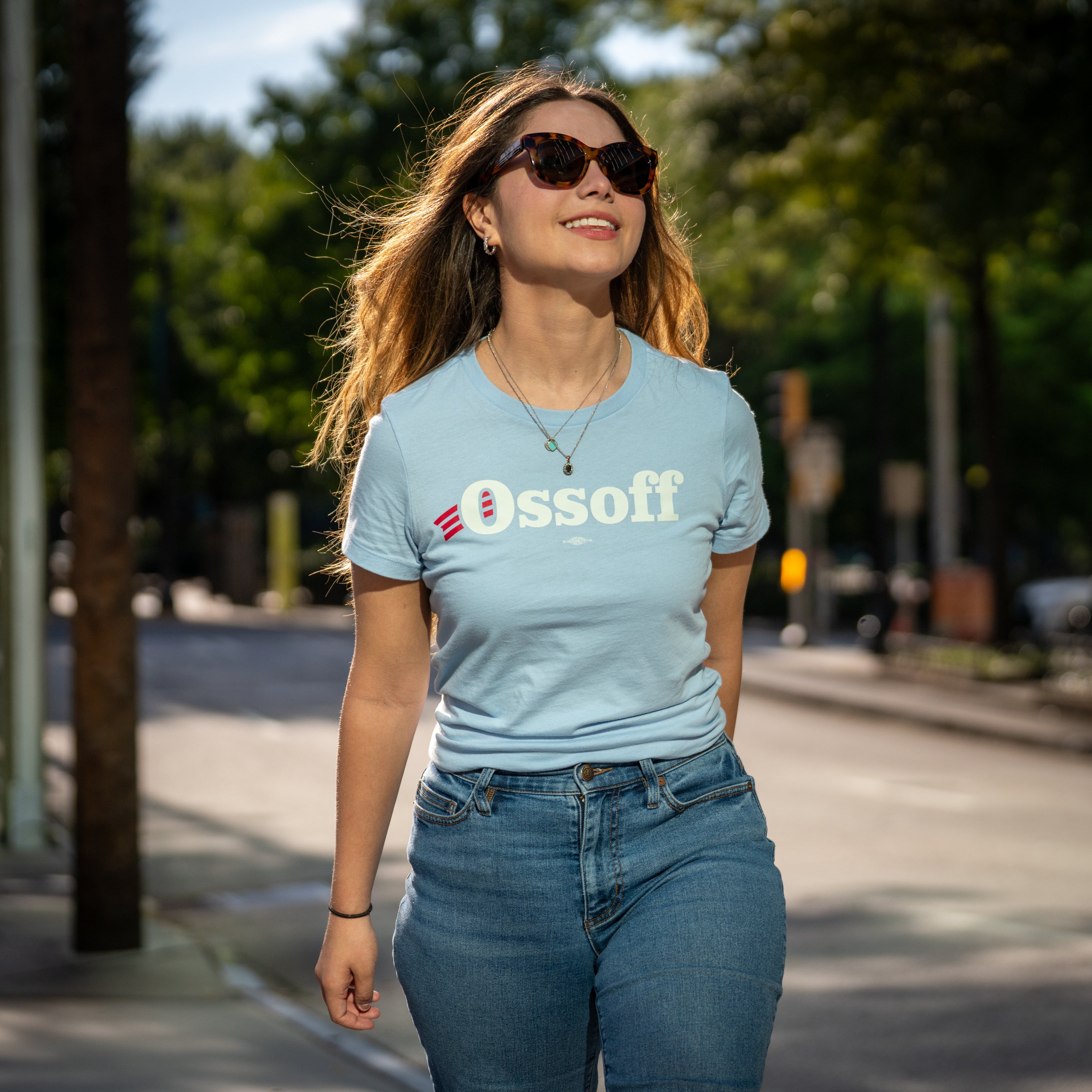 Classic Logo Tee - Baby Blue