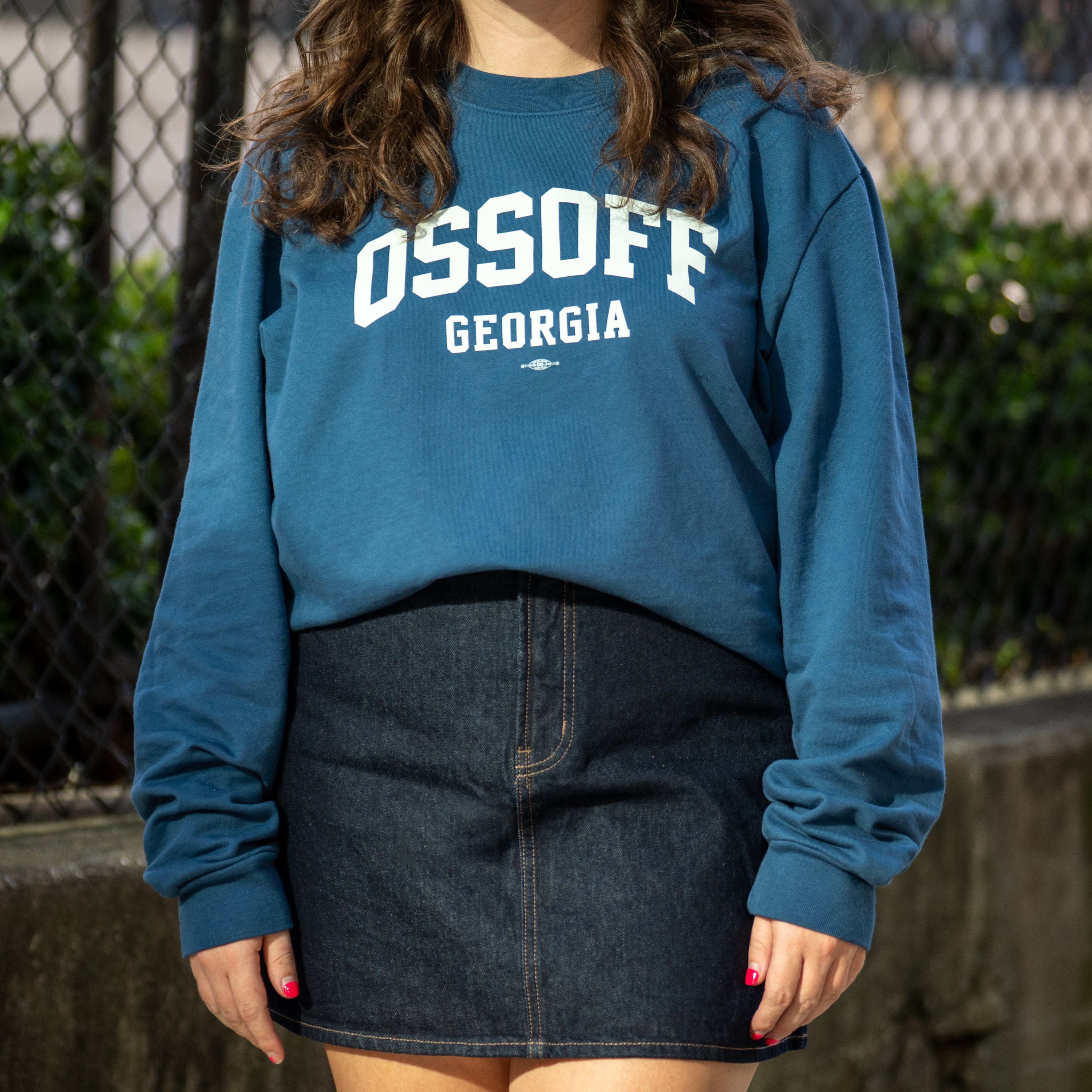 Collegiate Crewneck - Ridge Blue