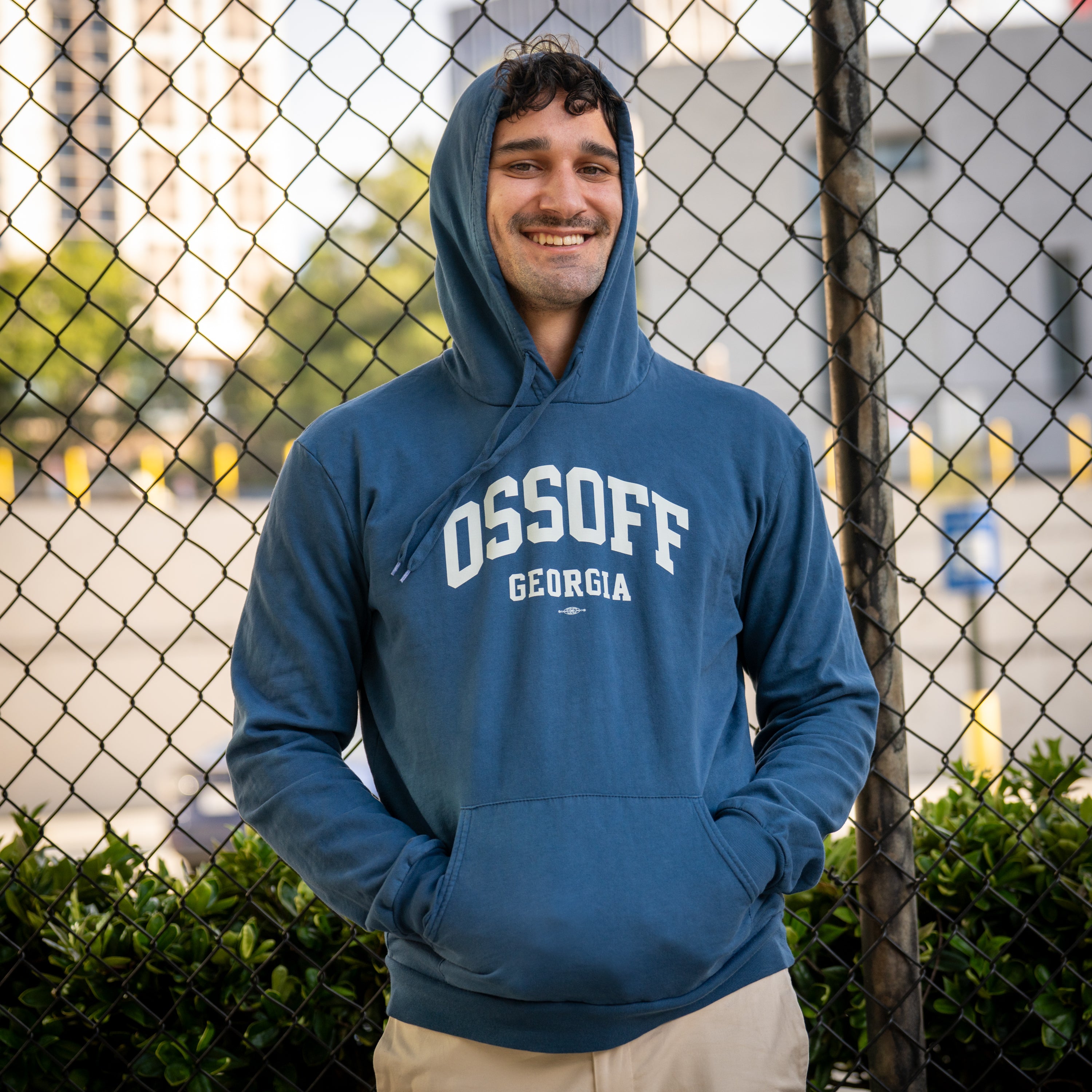 Collegiate Hoodie - Ridge Blue