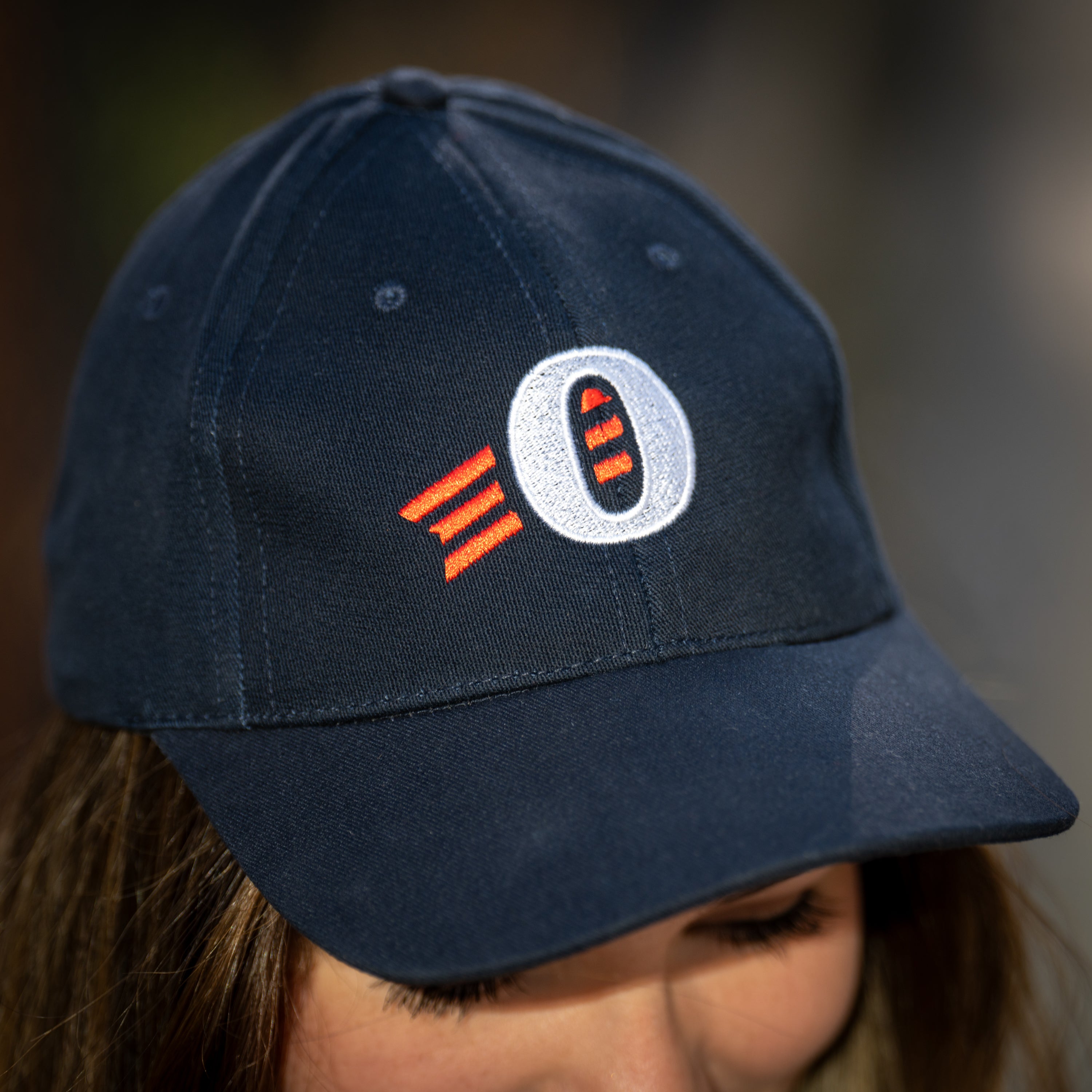 Embroidered Baseball Cap - Navy