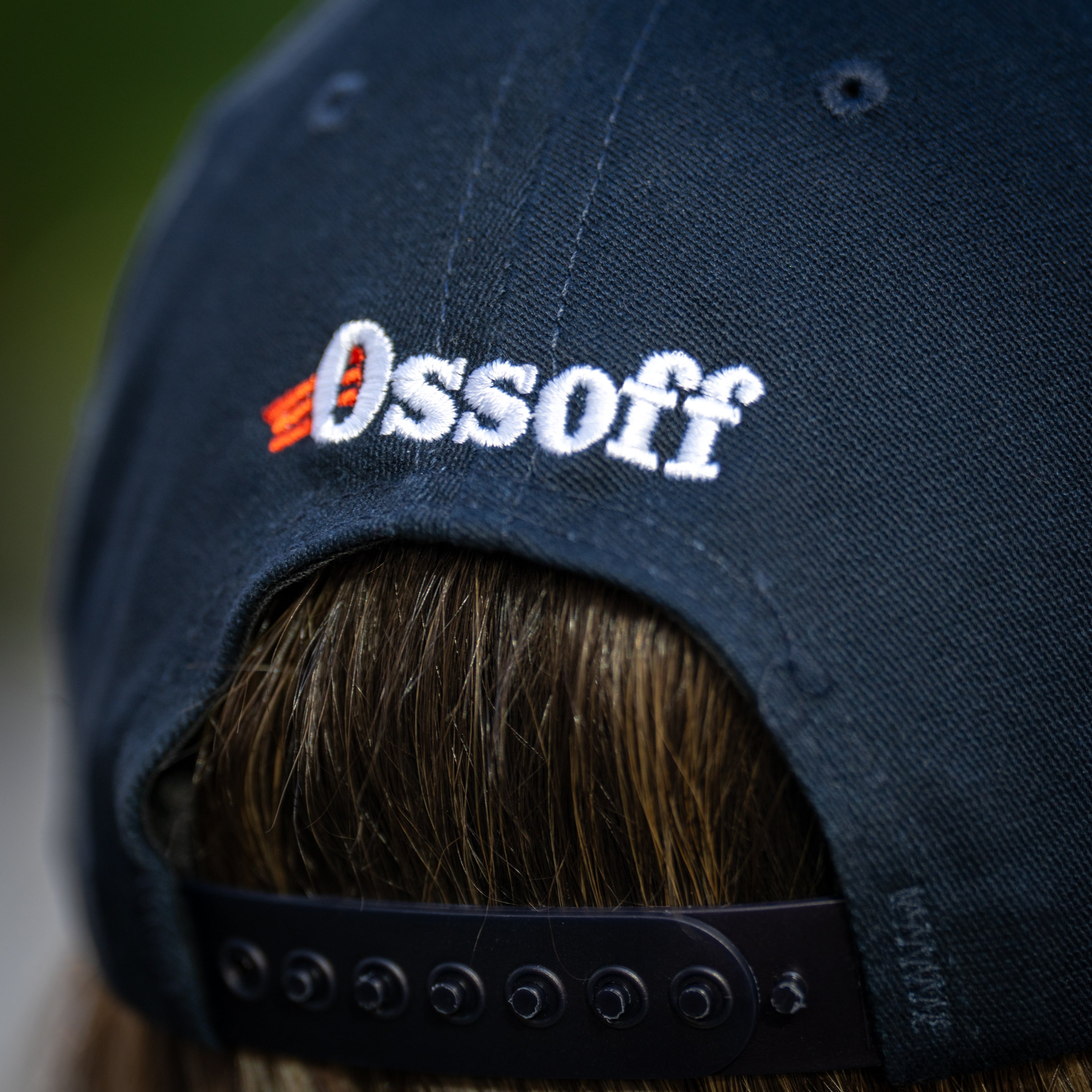 Embroidered Baseball Cap - Navy