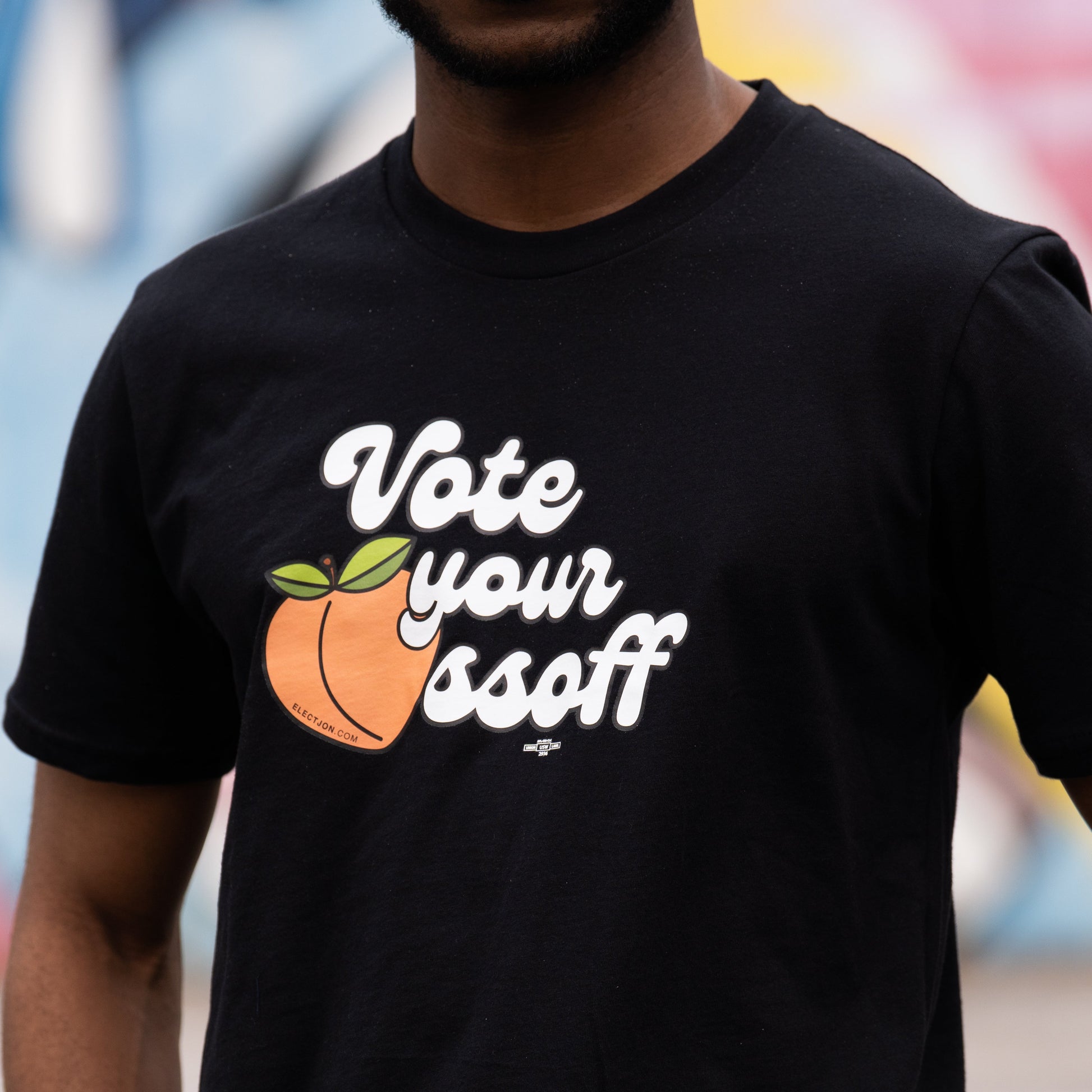 Vote Your Ossoff Tee - Black