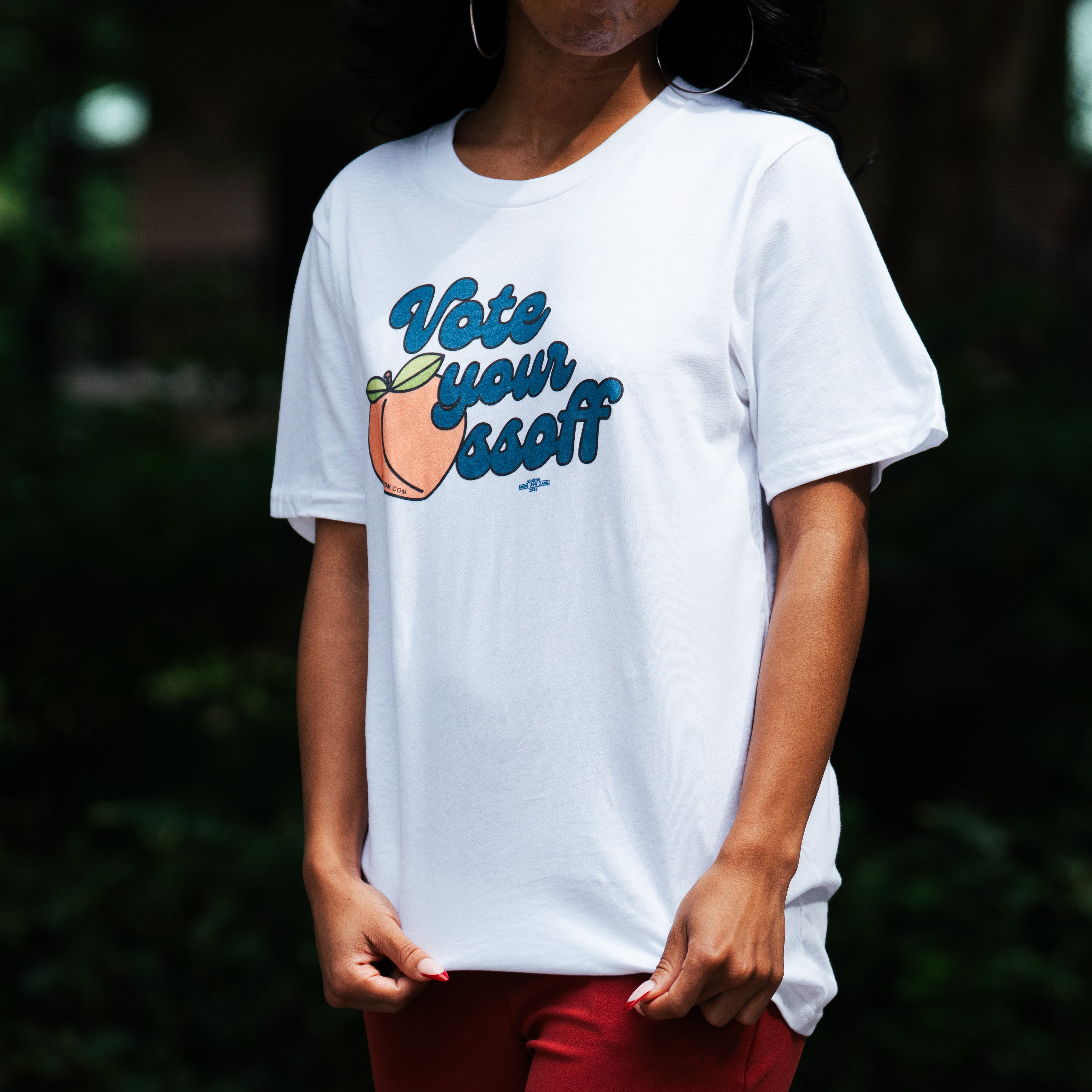 Vote Your Ossoff Tee - White