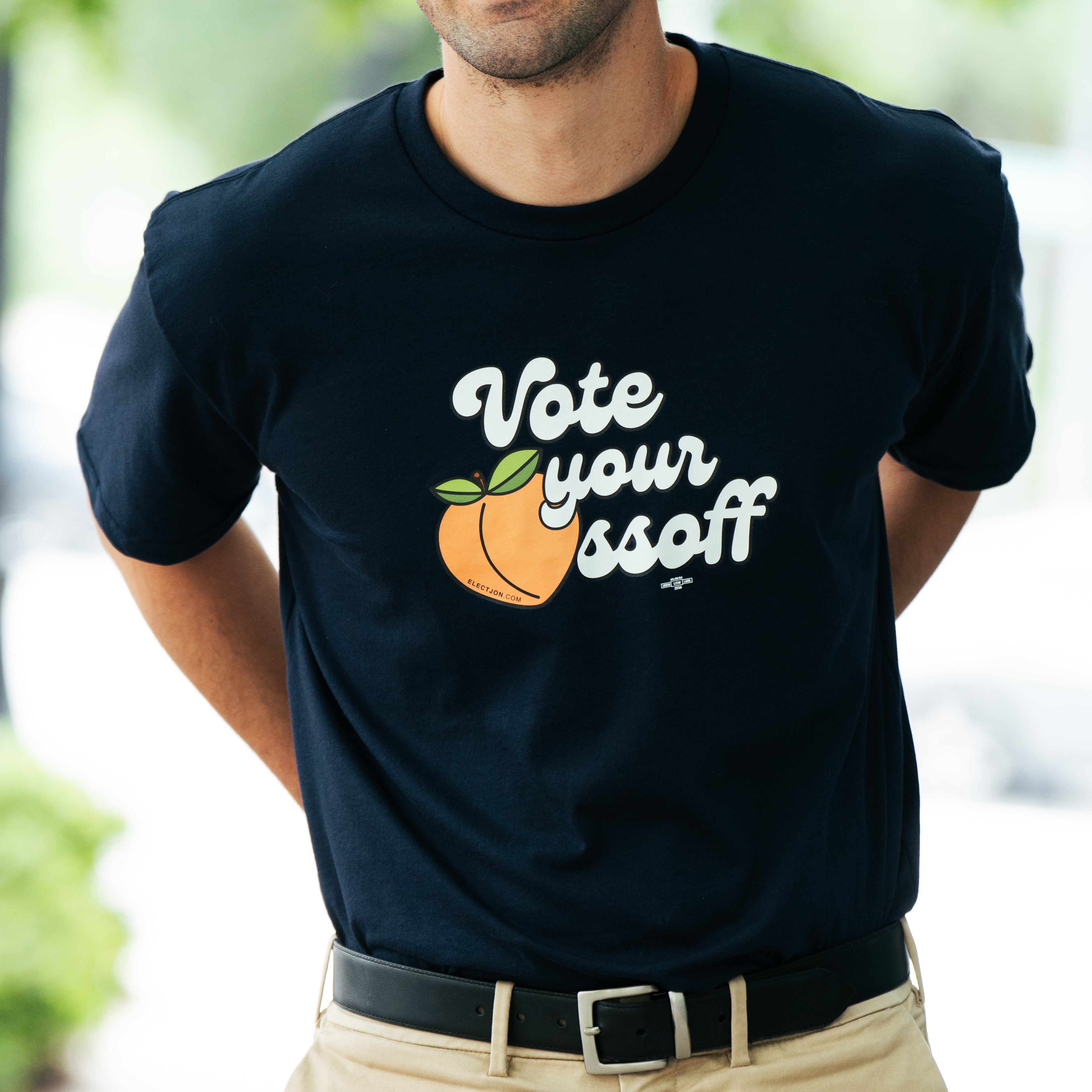 Vote Your Ossoff Tee - Navy