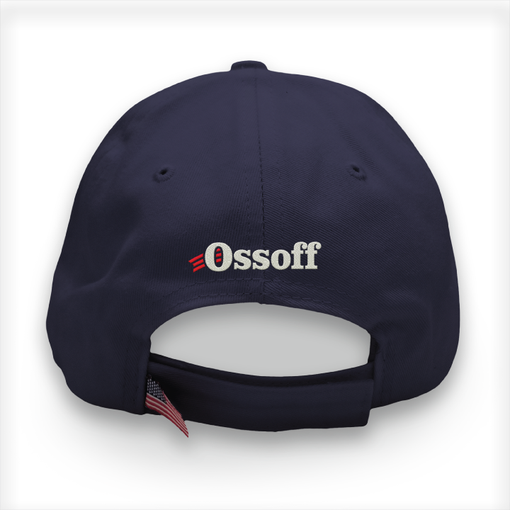 Embroidered Baseball Cap - Navy