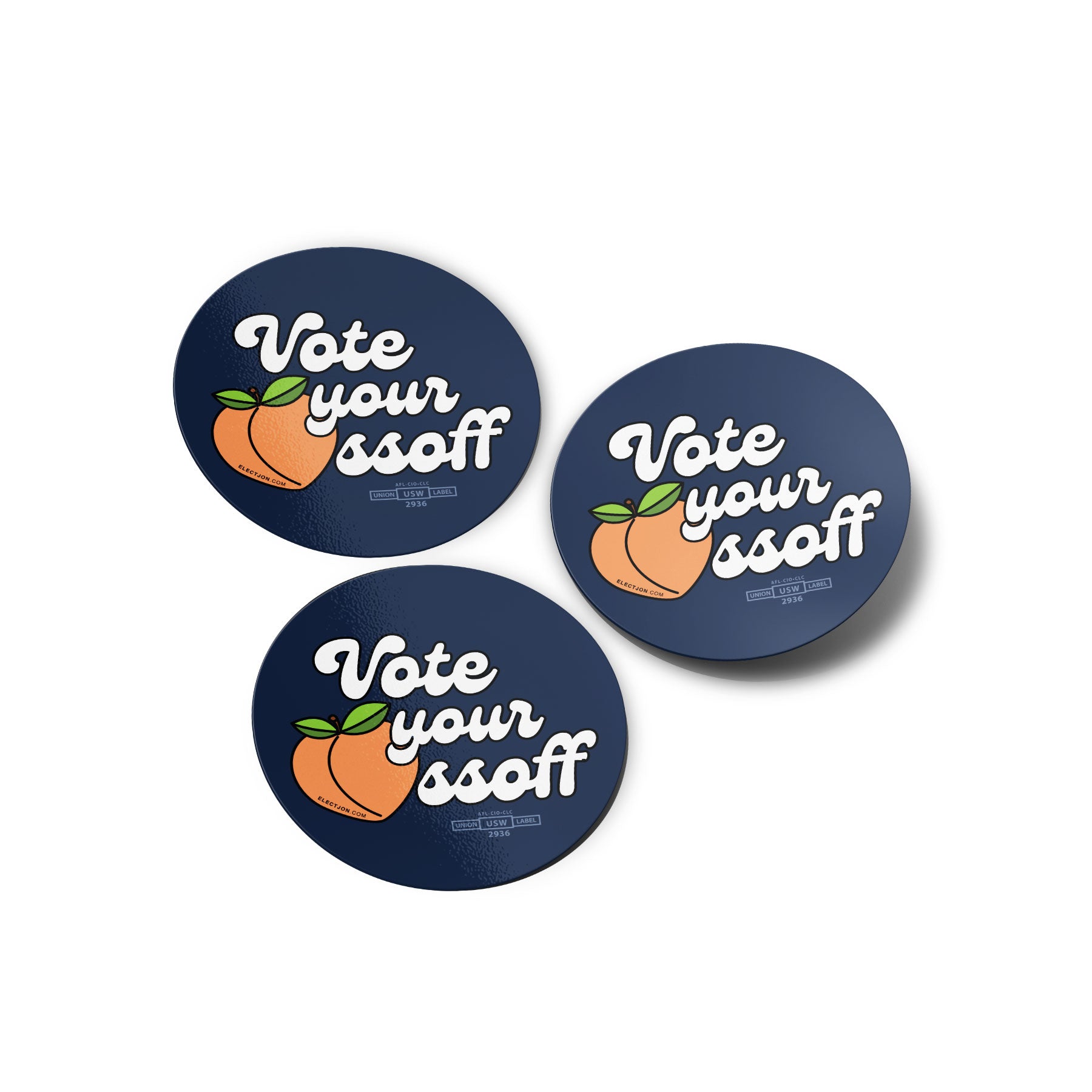 Vote Your Ossoff Sticker Pack