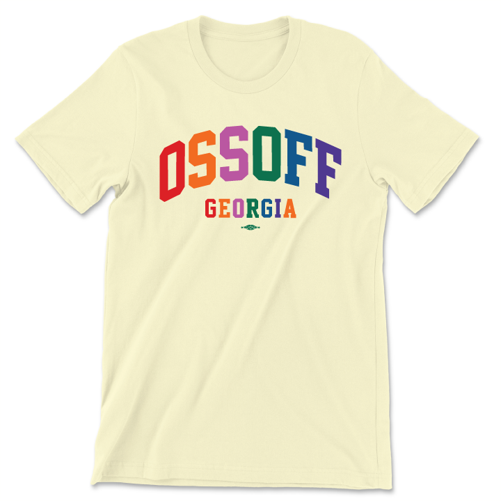Collegiate Rainbow Tee