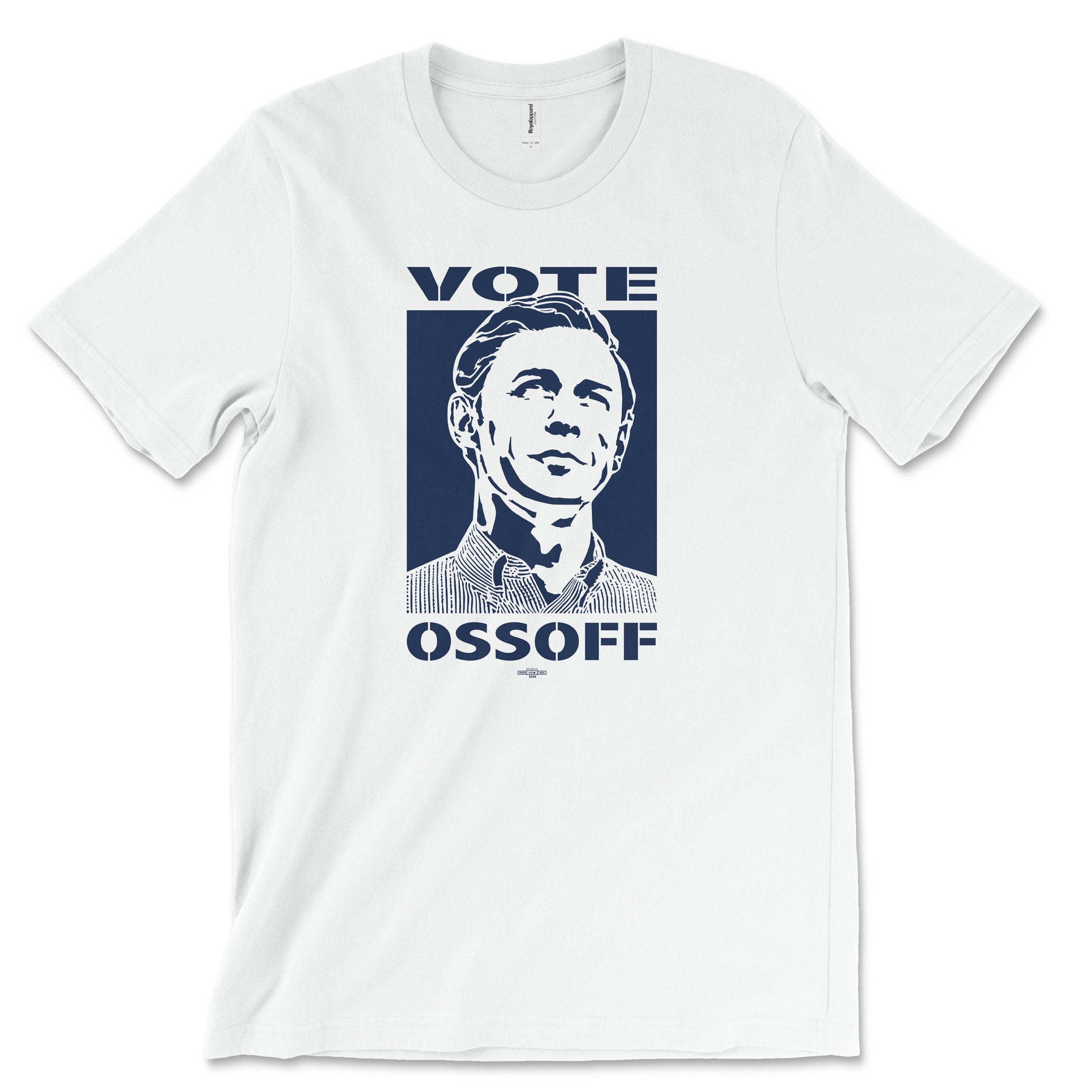 Vote Ruthless Navy Stencil Tee