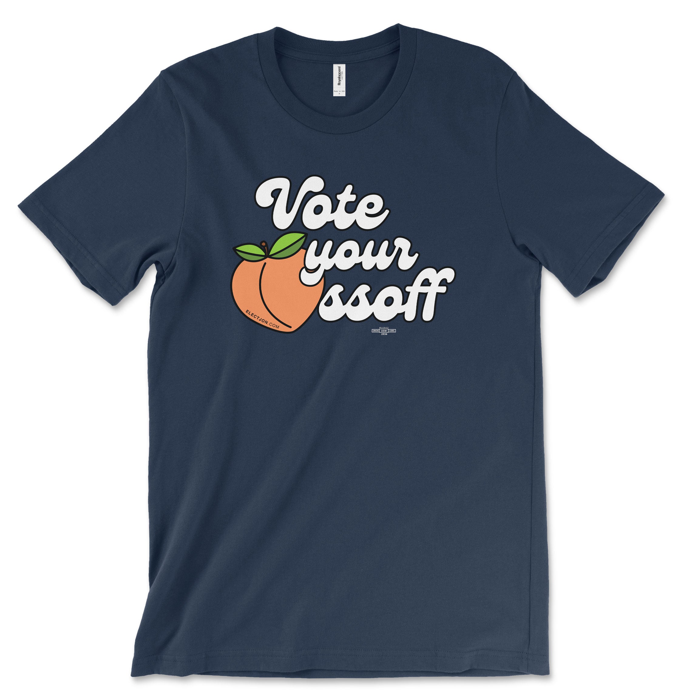 Vote Your Ossoff Tee - Navy