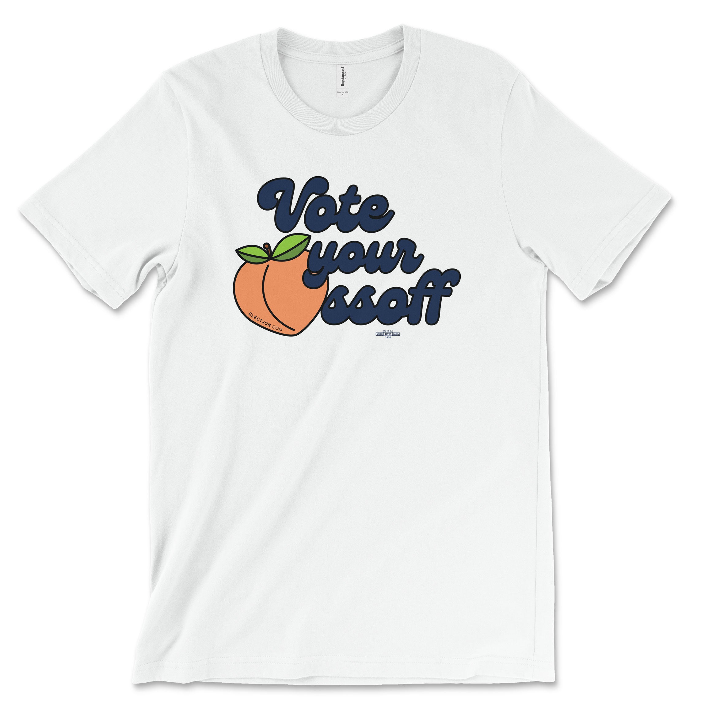 Vote Your Ossoff Tee - White