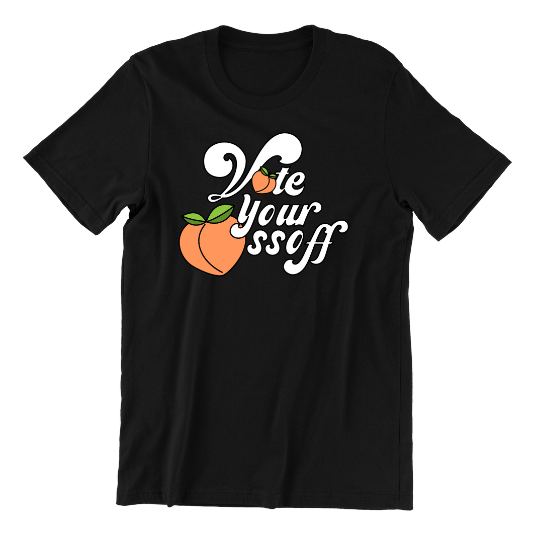 Vote Your Ossoff T-Shirt (Peach)